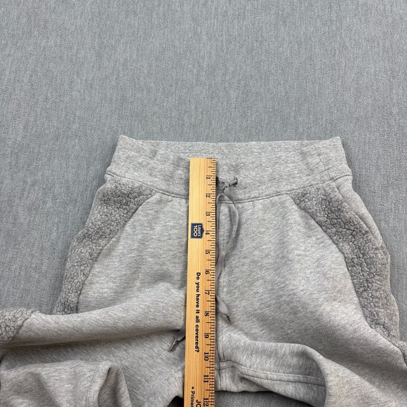 Lululemon Pants Womens 4 Heathered Gray Scuba Jogger Sherpa Stripe Athletic - Picture 6 of 12
